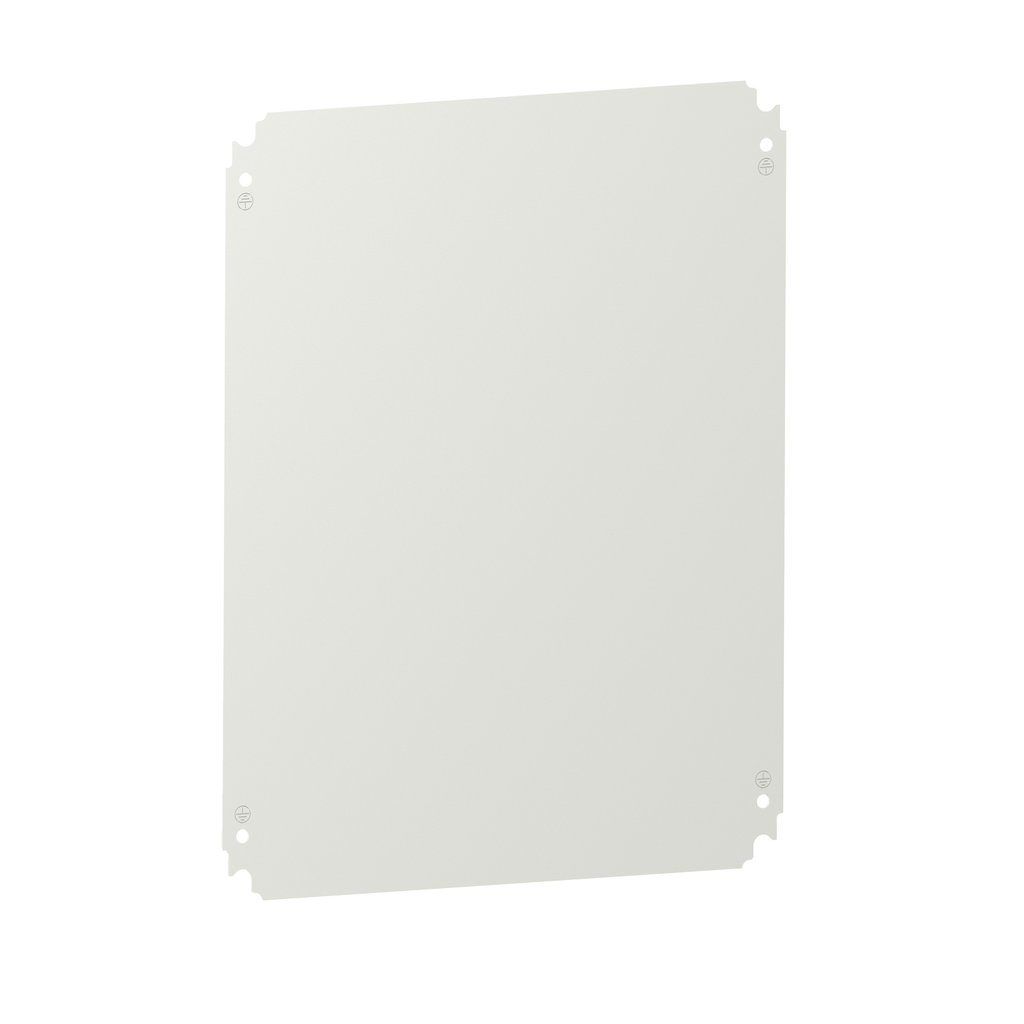 Mayer-DDS-Mounting plate - enclosure H500xW400mm - polyester powder over galvanised sheet-1