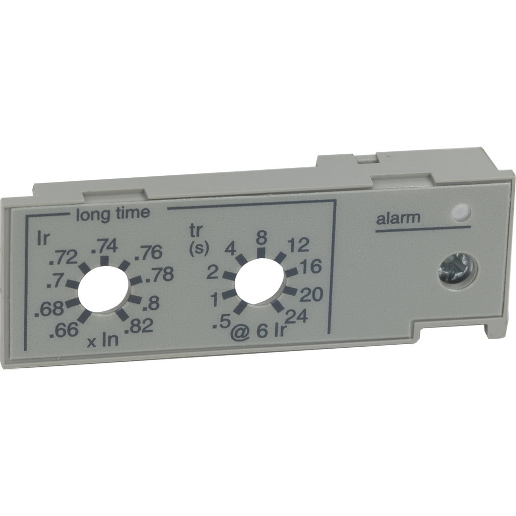 Mayer-DDS-Circuit breaker accessory, PowerPacT P/R, trip unit adjustable rating plug "G", UL/ANSI-1