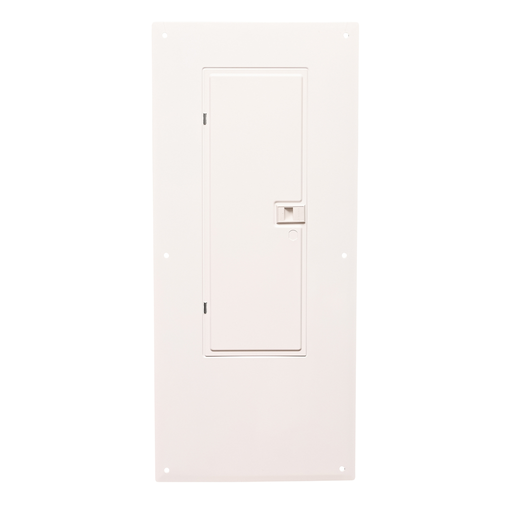 Mayer-DDS-Replacement cover, Homeline, for 30 space load center with 125A mains, combination flush and surface, white-2