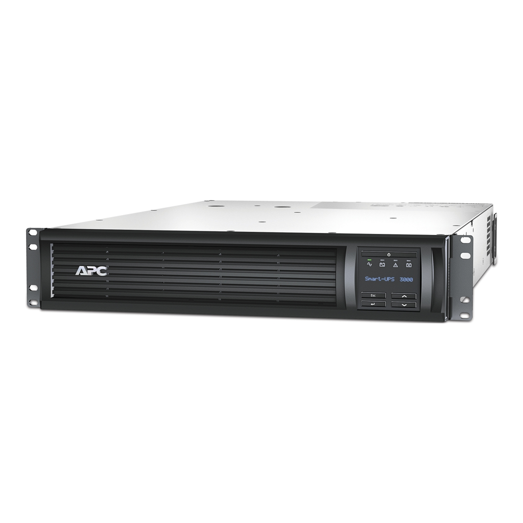 Mayer-DDS-APC Smart-UPS, Line Interactive, 3kVA, Rackmount 2U, 208V, 2x NEMA L6-20R outlets, SmartSlot, AVR, LCD-1