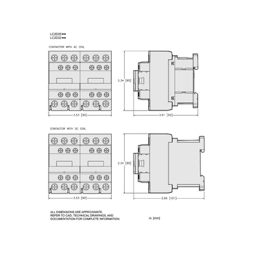 Mayer-DDS-TeSys Deca reversing contactor - 3P(3 NO) - AC-3 - <= 440 V 25 A - 48 V AC coil-2