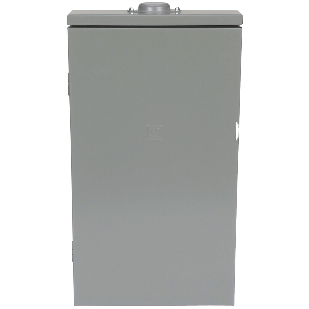 Mayer-DDS-Load center, Homeline, 1 phase, 12 spaces, 12 circuits, 225A convertible main lugs, PoN, NEMA3R-2