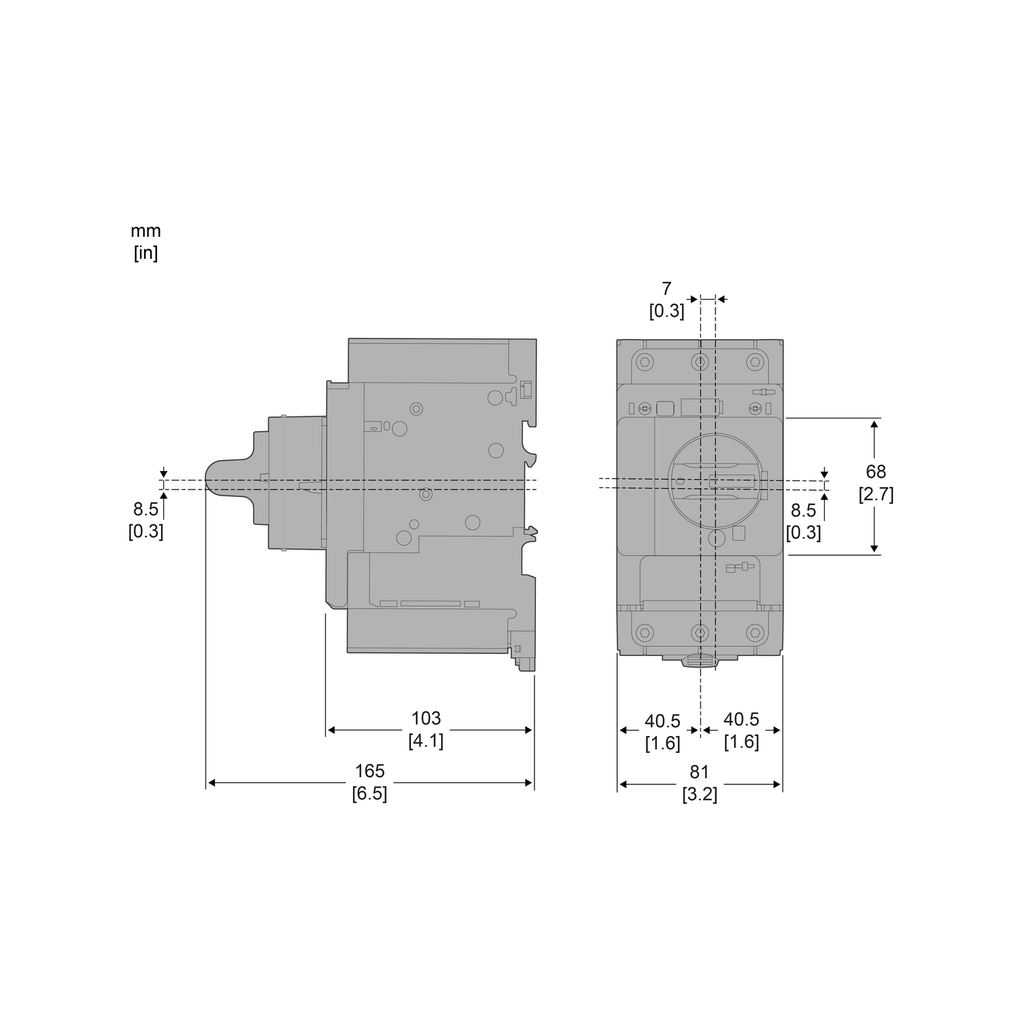 Mayer-DDS-Motor circuit breaker, TeSys GV4, 3P, 115A, Icu 100kA, thermal magnetic, Everlink terminals-2