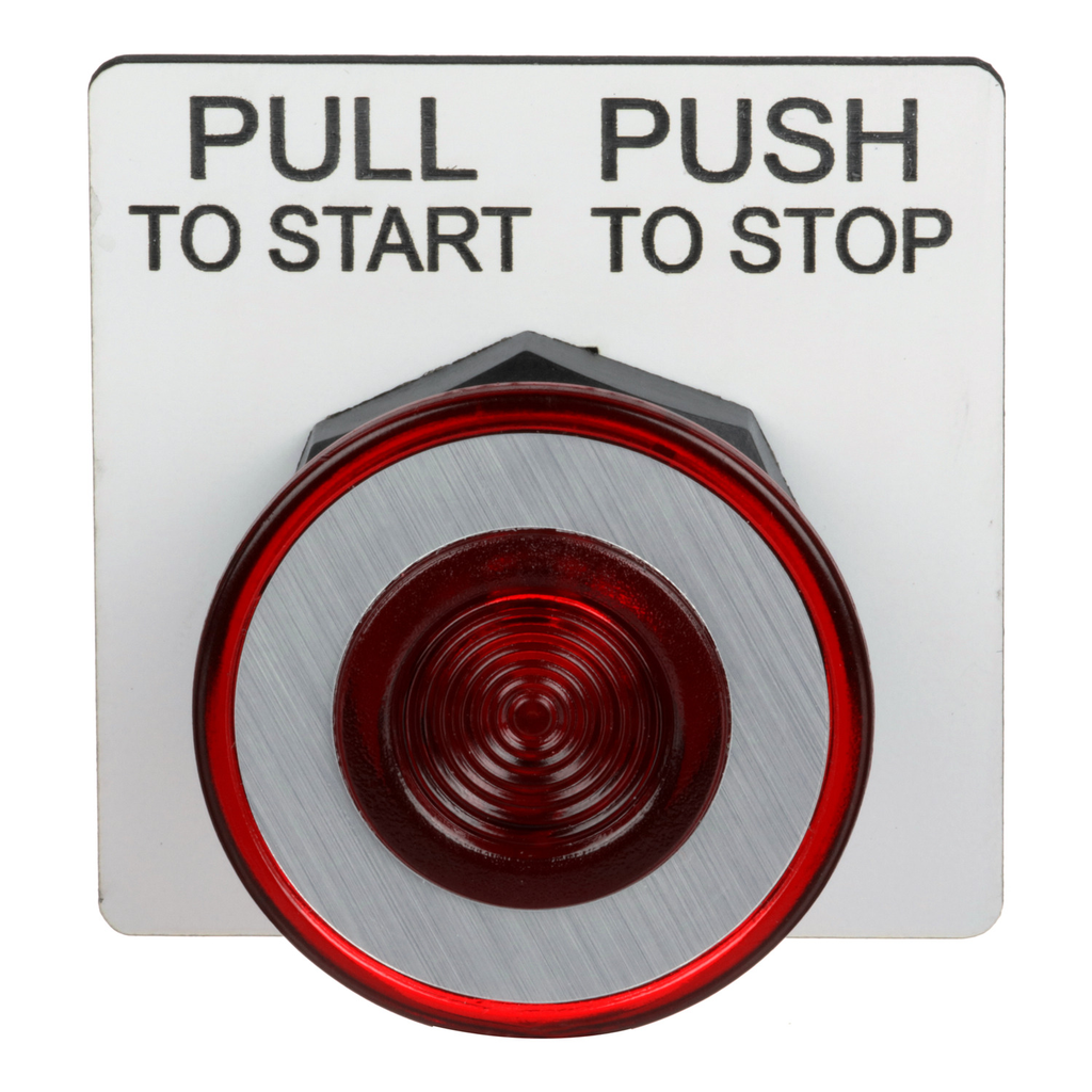 Mayer-DDS-30mm Push Button, Type SK, push pull operator, red mushroom cap-2
