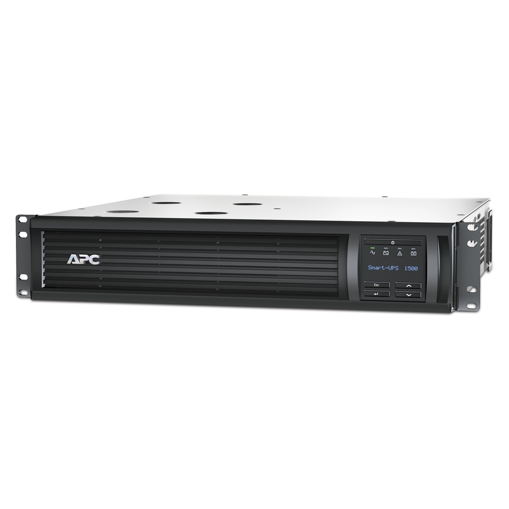 Mayer-DDS-APC Smart-UPS, Line Interactive, 1500VA, Rackmount 2U, 120V, 6x NEMA 5-15R outlets, SmartConnect Port+SmartSlot, AVR, LCD-1