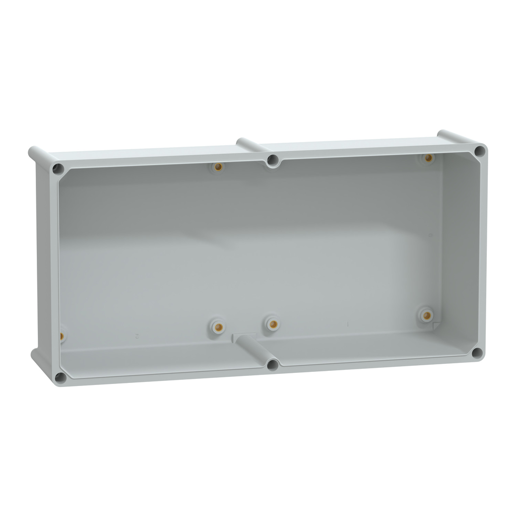 Mayer-DDS-PLS box, polyester rear, opaque PC cover IP66 27x54x18cm-2