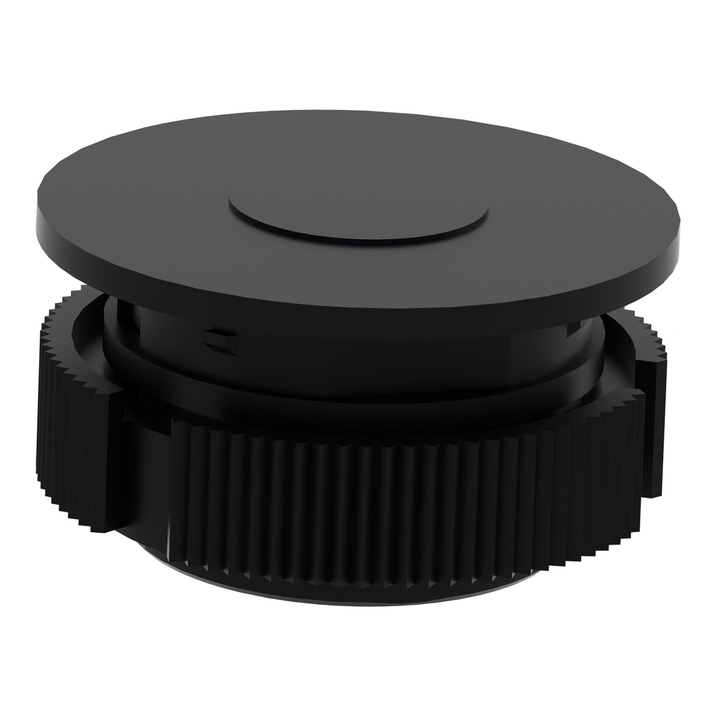 Mayer-DDS-Blanking plug, Harmony XAP, black, for control station or pendant control station-2