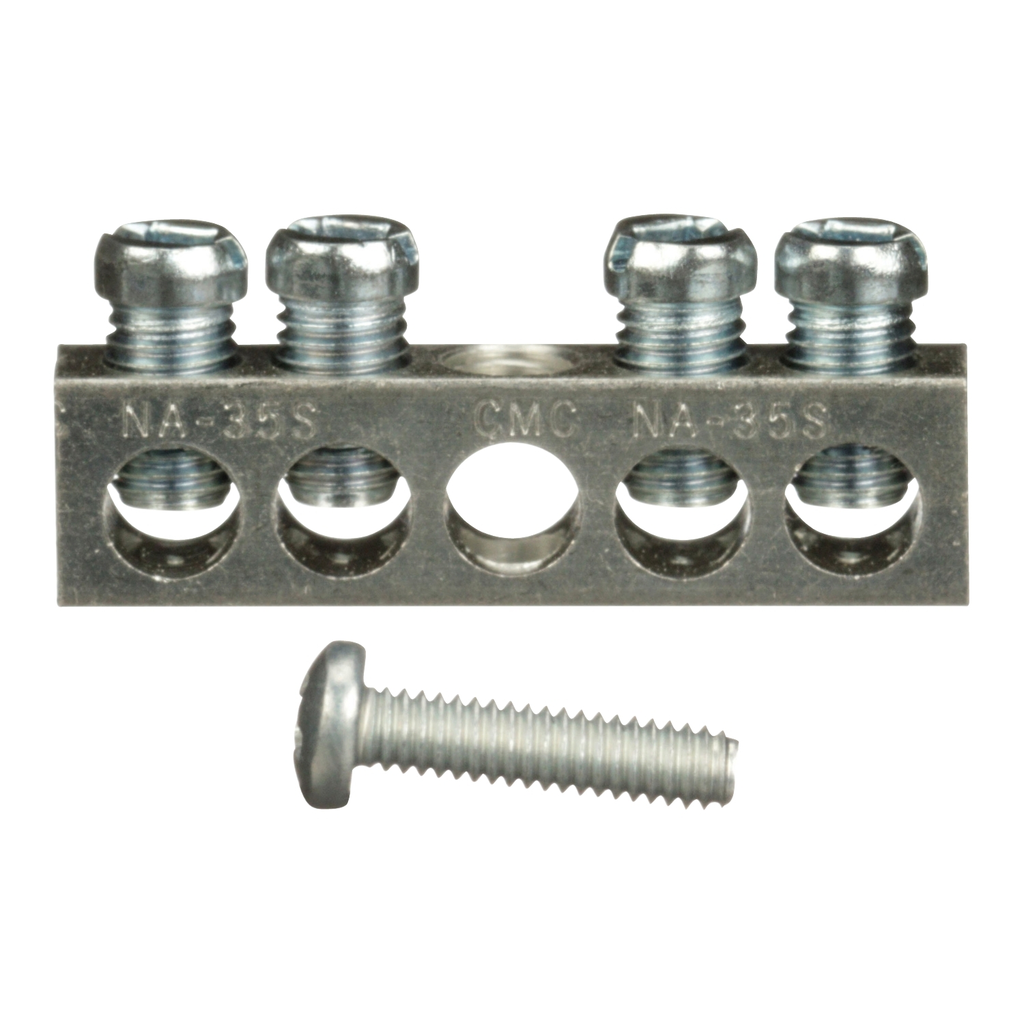 Mayer-DDS-Load center accessory, QO/Homeline, ground bar kit, 4 terminals-2