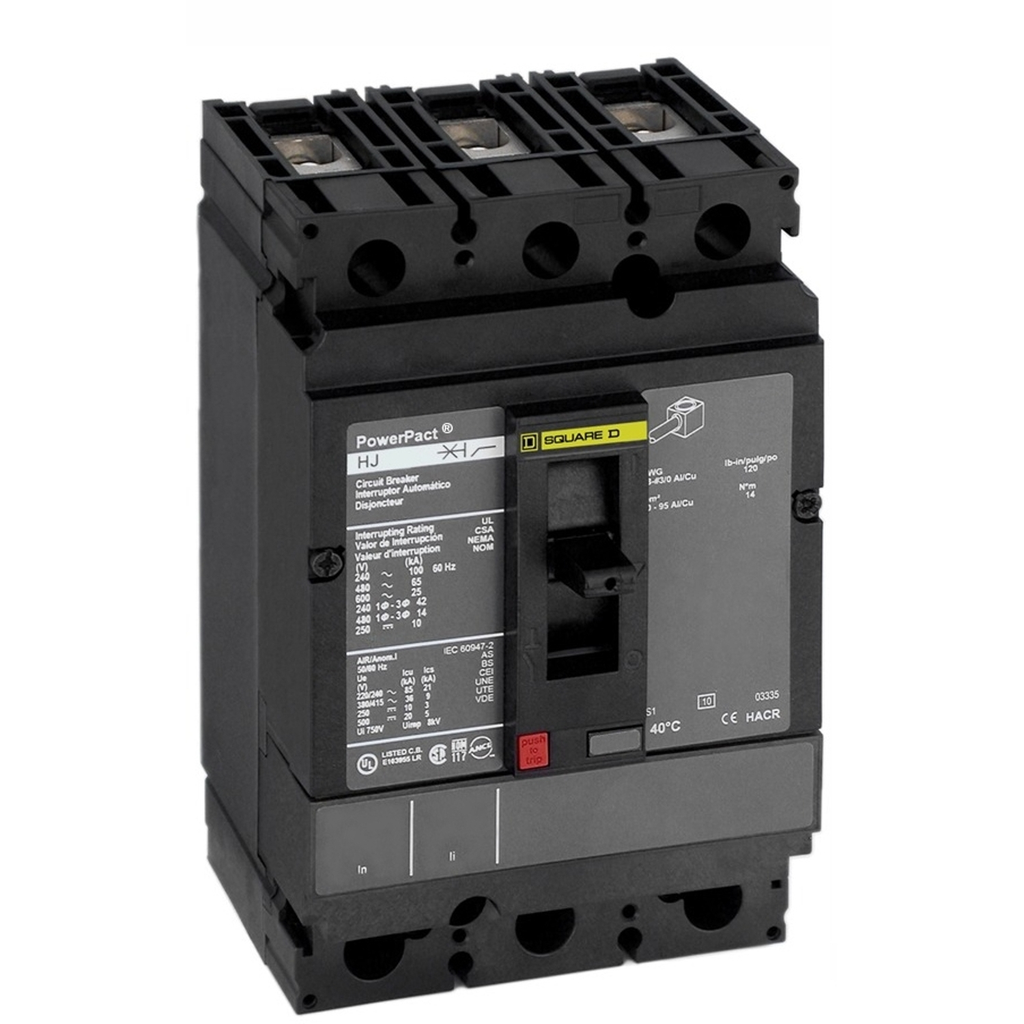 Mayer-DDS-Automatic switch, PowerPacT H, 150A, 3 pole, 600VAC, 50kA, lugs, magnetic-2