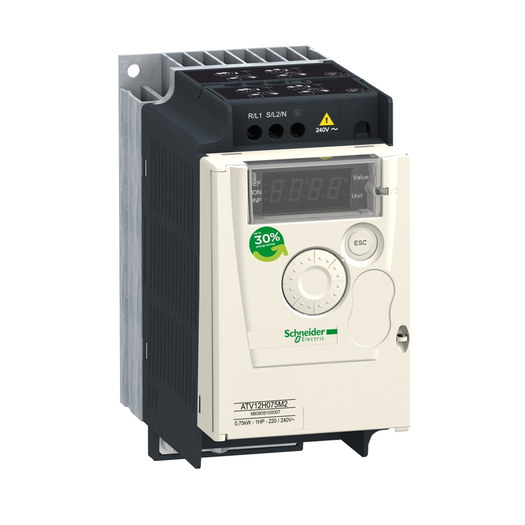Mayer-DDS-variable speed drive, Altivar 12, 0.55kW, 0.75hp, 200 to 240V, 1 phase, with heat sink-1