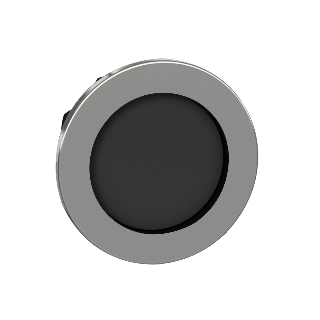 Mayer-DDS-Head for non illuminated push button, Harmony XB4, flush mounted black pushbutton recessed-1