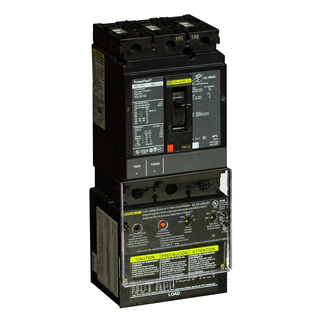 Mayer-DDS-Circuit breaker accessory, PowerPacT J, earth leakage module, 150 to 250A-2