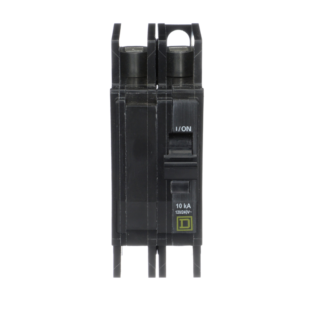 Mayer-DDS-Mini circuit breaker, QOU, 10A, 2 pole, 120/240 VAC, 10kA, field reversible lugs-2