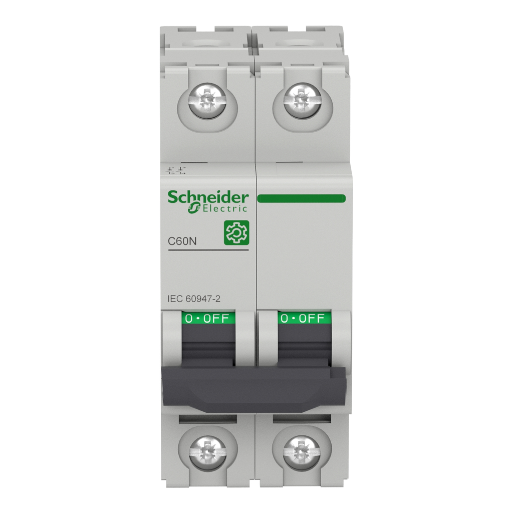Mayer-DDS-Miniature circuit breaker (MCB), Multi9 C60N, 2P, 2A, C curve, 10kA (IEC/EN 60947-2)-2