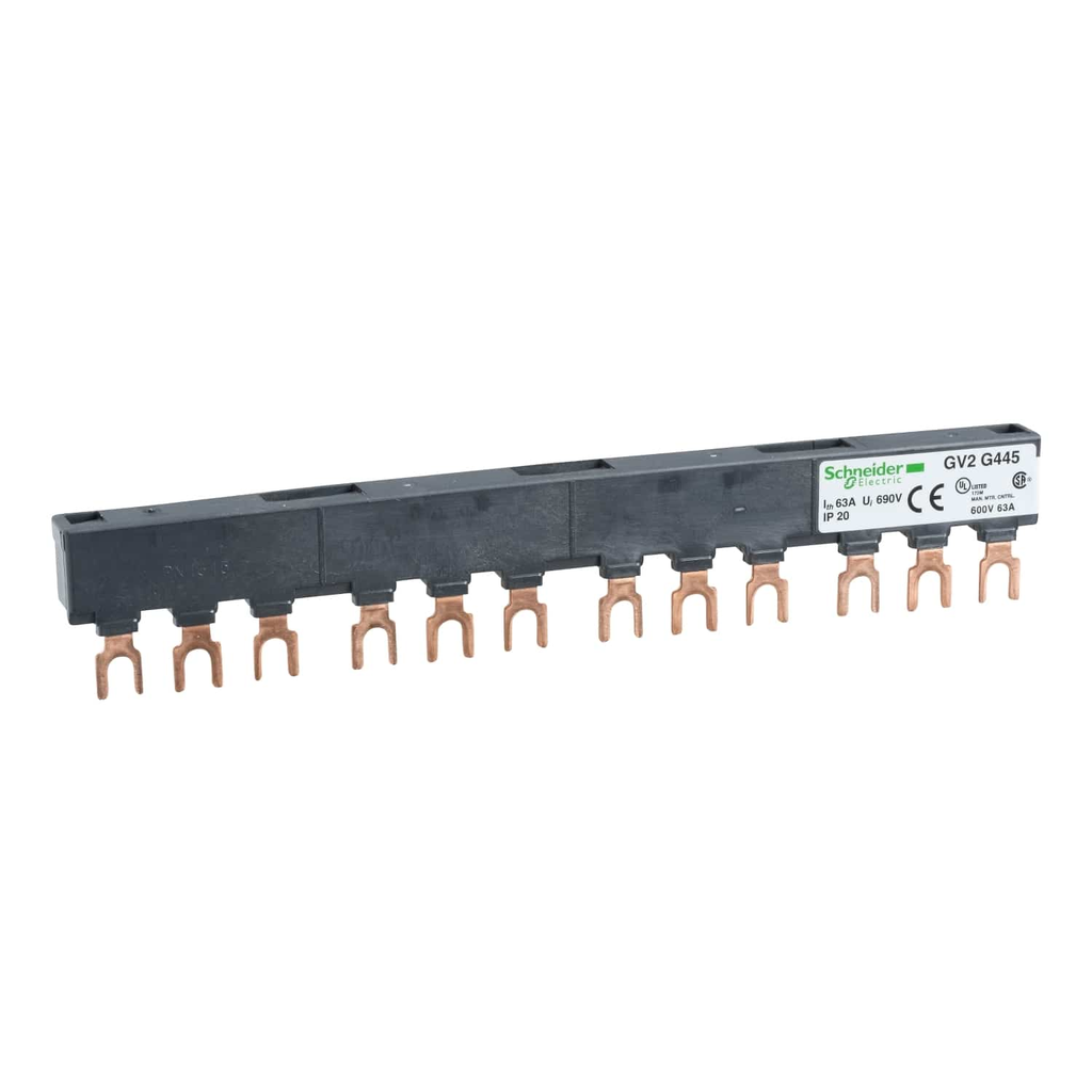 Mayer-DDS-Linergy FT, Comb busbar, 63A, 4 tap-offs, 45mm pitch-1