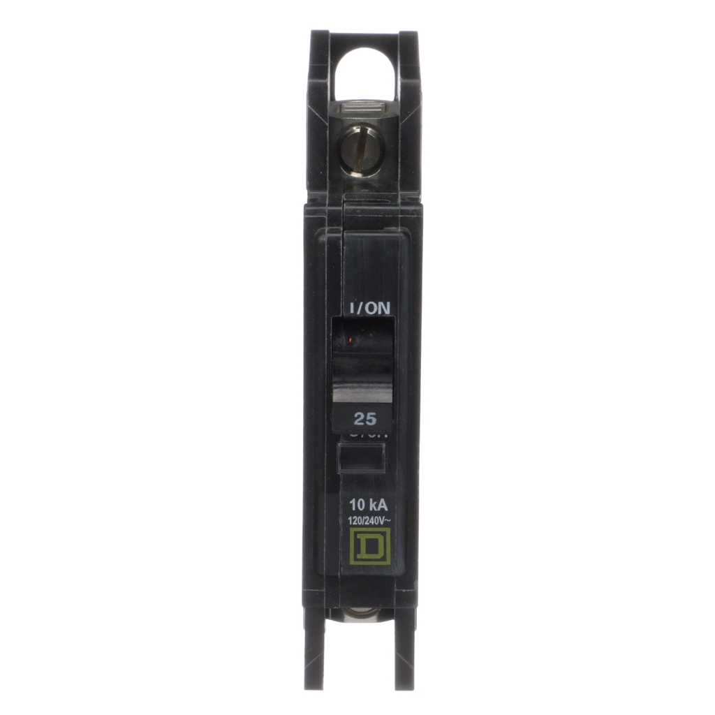 Mayer-DDS-Mini circuit breaker, QOU, 25A, 1 pole, 120/240 VAC, 10kA-2