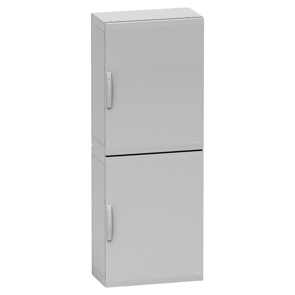 Mayer-DDS-Floor standing polyester enclosure, PanelSeT PLA, plain door, completely sealed, 2000x750x420mm, IP65, IK10-2