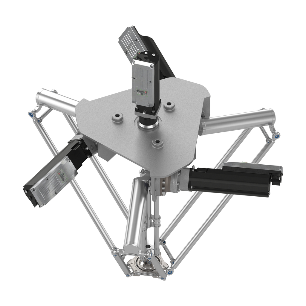 Mayer-DDS-Delta 3 robot; P2; 3 to 4 axis; 15 kg permissible load; 0 to 800 mm working envelop-1