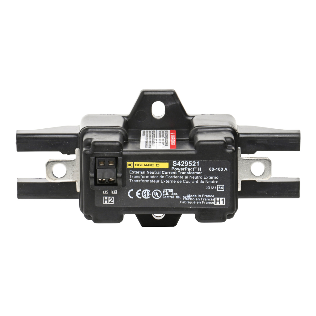 Mayer-DDS-Circuit breaker accessory, PowerPacT H, Micrologic, external neutral current transformer, ENCT, 60A to 100A-2