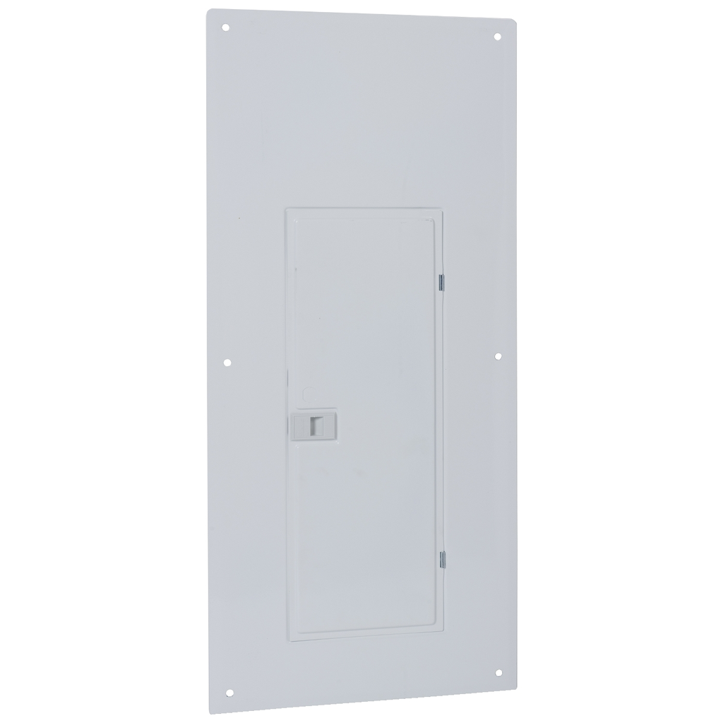 Mayer-DDS-Replacement cover, Homeline, for 30 space load center with 125A mains, combination flush and surface, gray-1