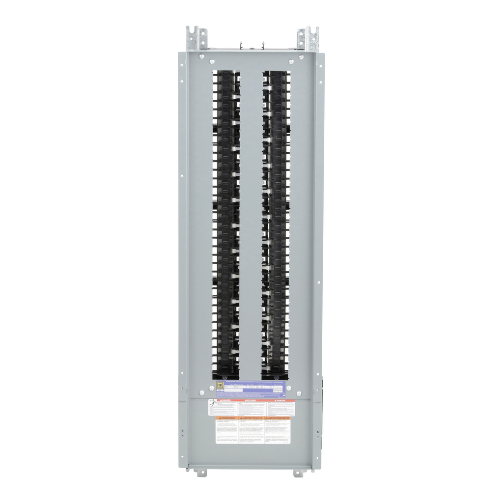 Mayer-DDS-Panelboard interior, NQ, main lugs, 225A, Al bus, 72 pole spaces, 3 phase, 4 wire, 240VAC, 48VDC-2