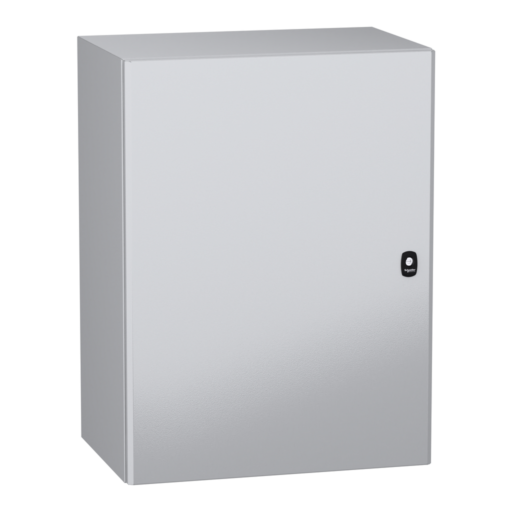 Mayer-DDS-Wall mounted steel enclosure, PanelSeT S3DC, plain door, without plain chasis, 800x600x400 mm, IP66, IK10-1