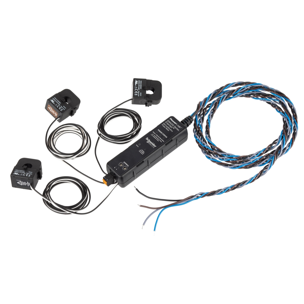 Mayer-DDS-Enercept Meter, class 0.2S, Modbus/BACnet RS485, Split Core 400A, ANSI wire code-1