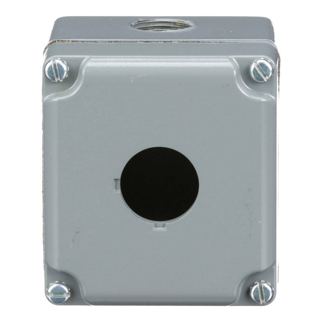 Mayer-DDS-30mm Push Button, Types K or SK, empty push button enclosure, cast aluminium, one 30 mm hole, NEMA 4 and 13-2
