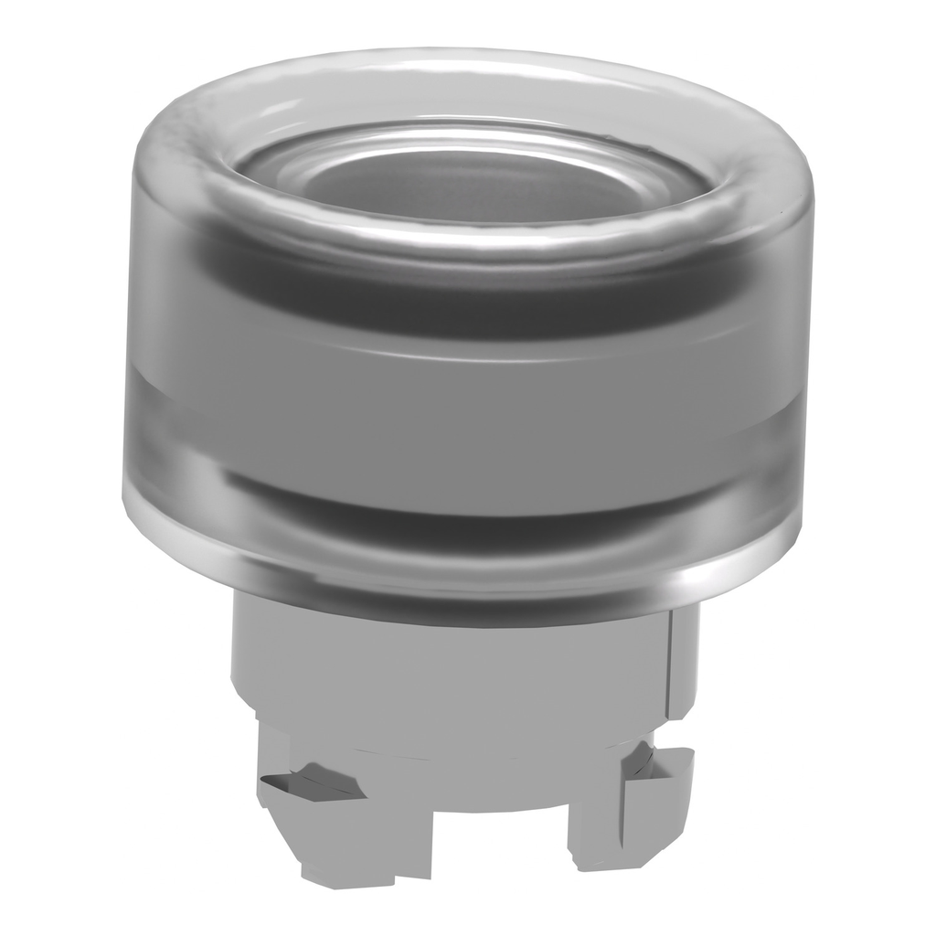 Mayer-DDS-Head for non illuminated push button, Harmony XB4, metal, flush, black, 22mm, spring return, booted, unmarked-2