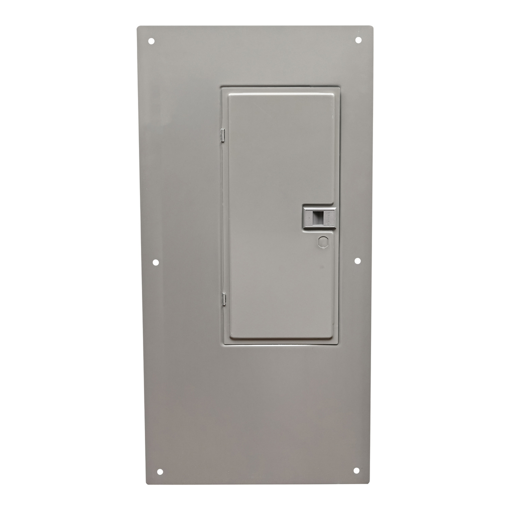 Mayer-DDS-Replacement cover, QO, for 30 space load center, flush, wide gutter, gray-2
