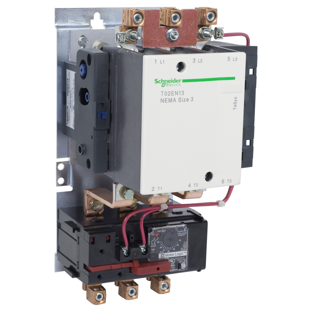 Mayer-DDS-Starter, TeSys N, 135A, 100hp at 575VAC, 3 phase, NEMA size 4 at 120VAC-1