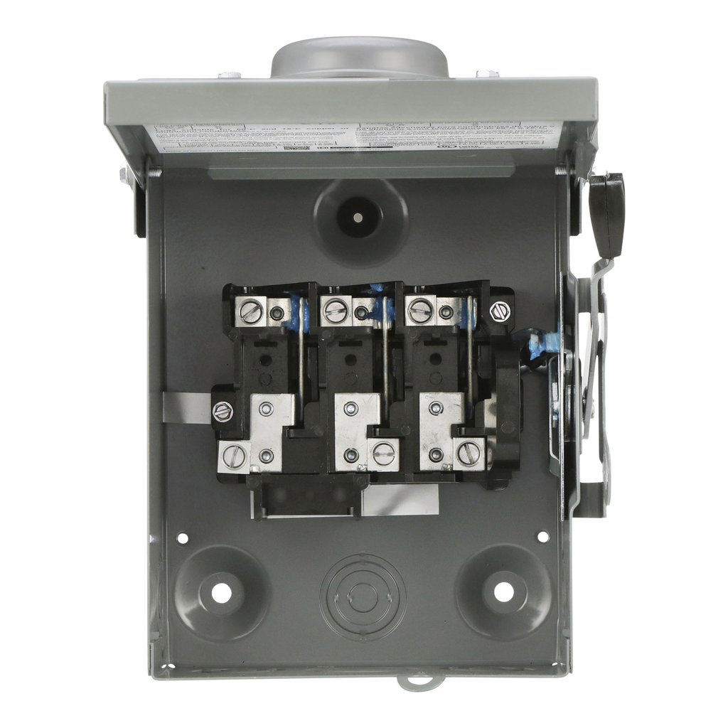 Mayer-DDS-Safety switch, general duty, non fusible, 60A, 3 pole, 15hp, 240VAC, NEMA 3R, bolt on provision-2