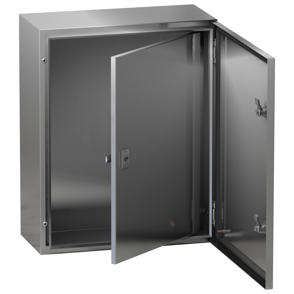 Mayer-DDS-Internal door for Spacial WM encl. H400xW300 steel, RAL7035.Adjustable in depth-1