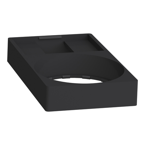 Mayer-DDS-Legend holder 30x50mm, Harmony XB4, plastic, without legend 18x27mm, for flush mounting-2