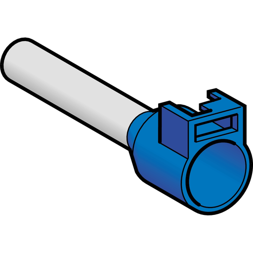 Mayer-DDS-Cable end, Linergy TR cable ends, single conductor, blue, medium size, 50 mmÂ², clip-in type, 10 sets of 100-1