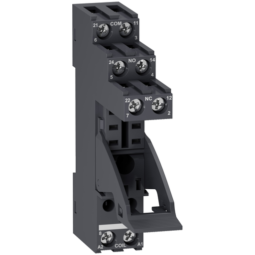 Mayer-DDS-socket with clamp, Harmony Electromechanical Relays, for RXG2 relays, 5A, screw connec to rs, separate contact-1