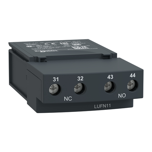 LUFN11 - Auxiliary contact module, TeSys Ultra1 NO and 1 NC
