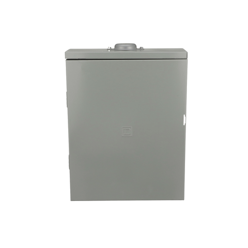 Mayer-DDS-Load center, QO, 1 phase, 6 spaces, 12 circuits, 125A convertible main breaker, NEMA3R, feedthru lugs-2
