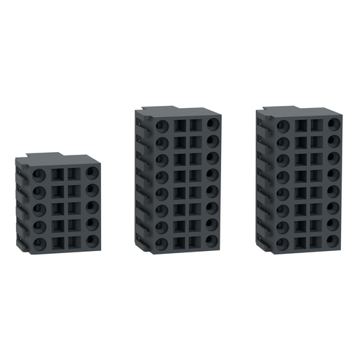 Mayer-DDS-connector, Modicon M340, one 10 pin + two 16 pin, for counter module-1