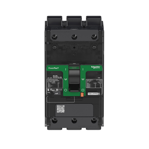 Mayer-DDS-Automatic switch, PowerPacT B, 125A, 3 pole, 600Y/347VAC, 18kA, EverLink lug, magnetic-2