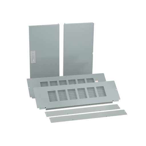 HCW59TSD - Trim front, I-Line Panelboard, HCP, surface mount, 4 pcs, w/door, 42in W x 59in H
