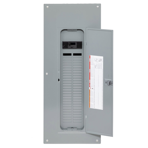 Mayer-DDS-Load center, QO, 1 phase, 54 spaces, 64 circuits, 200A convertible main breaker, PoN, NEMA1, combo cover-2