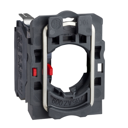 Mayer-DDS-Harmony complete body/contact, body for push buttons or selector switches, XB6, single contact block with body/fixing collar 1NC faston connector-1