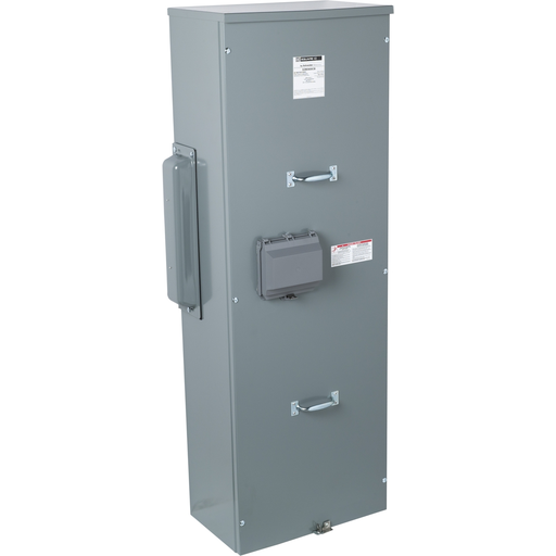 EZM3600CB - Main circuit breaker unit, EZ Meter-Pak, 600A, 240VAC max, 3ph/4W, 600A bus, 65kA, OH/UG, Type 3R