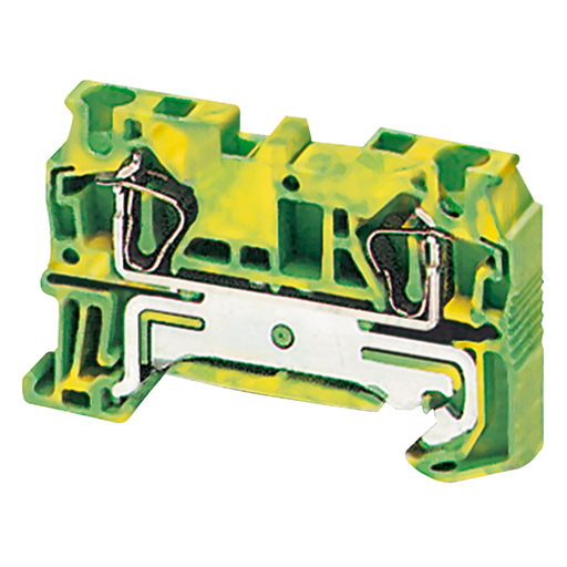 Mayer-DDS-Terminal block, Linergy TR, spring type, protective earth, 2 points, 4mm², green-yellow, set of 50-1