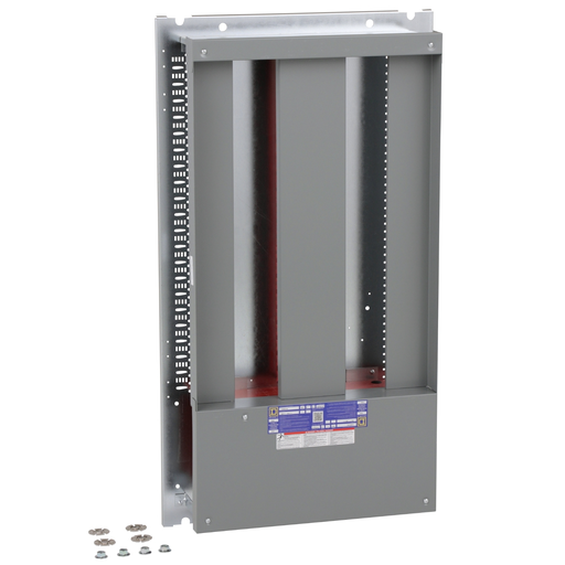 Mayer-DDS-Interior, I-Line Panelboard, HCJ, 400A, main lugs, 63in CB space, for 32in W x 73in H x 9.5in D box, Cu bus-1