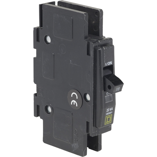 Mayer-DDS-Mini circuit breaker, QOU, 15A, 1 pole, 120/240 VAC, 10kA, bulk pack-2