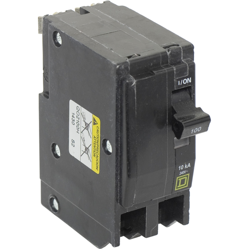 Mayer-DDS-Mini circuit breaker, QO, 100A, 2 pole, 120/240VAC, 10kA, plug in-1