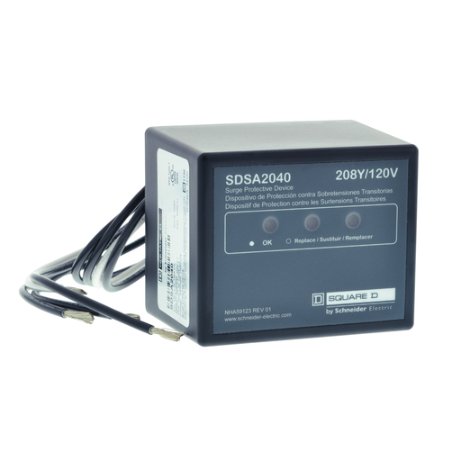 SDSA2040 - Surge protection device, Surgelogic, 40kA, 208Y/120 VAC, 3 phase, 4 wire, NEMA 4X