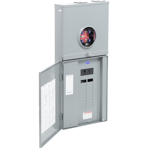 Mayer-DDS-All in one, Homeline, CSED, ringless socket, 200A, surface mount, 20 spaces, 40 circuits, 22kA SCCR, horn bypass-2